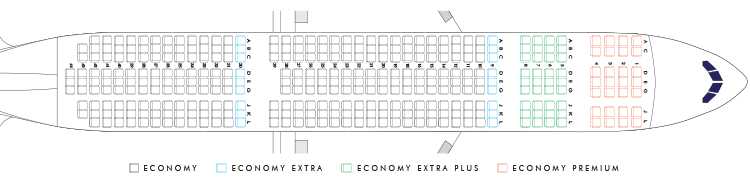 seat map 767